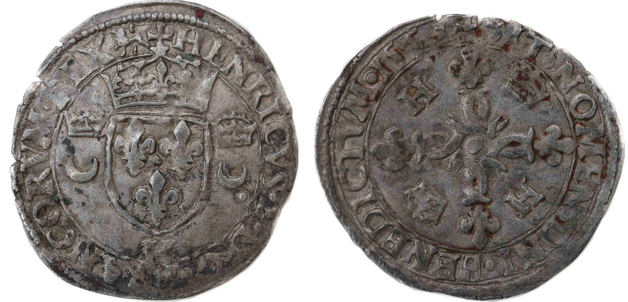 HENRI II DOUZAIN CROISSANTS 1551 LA ROCHELLE