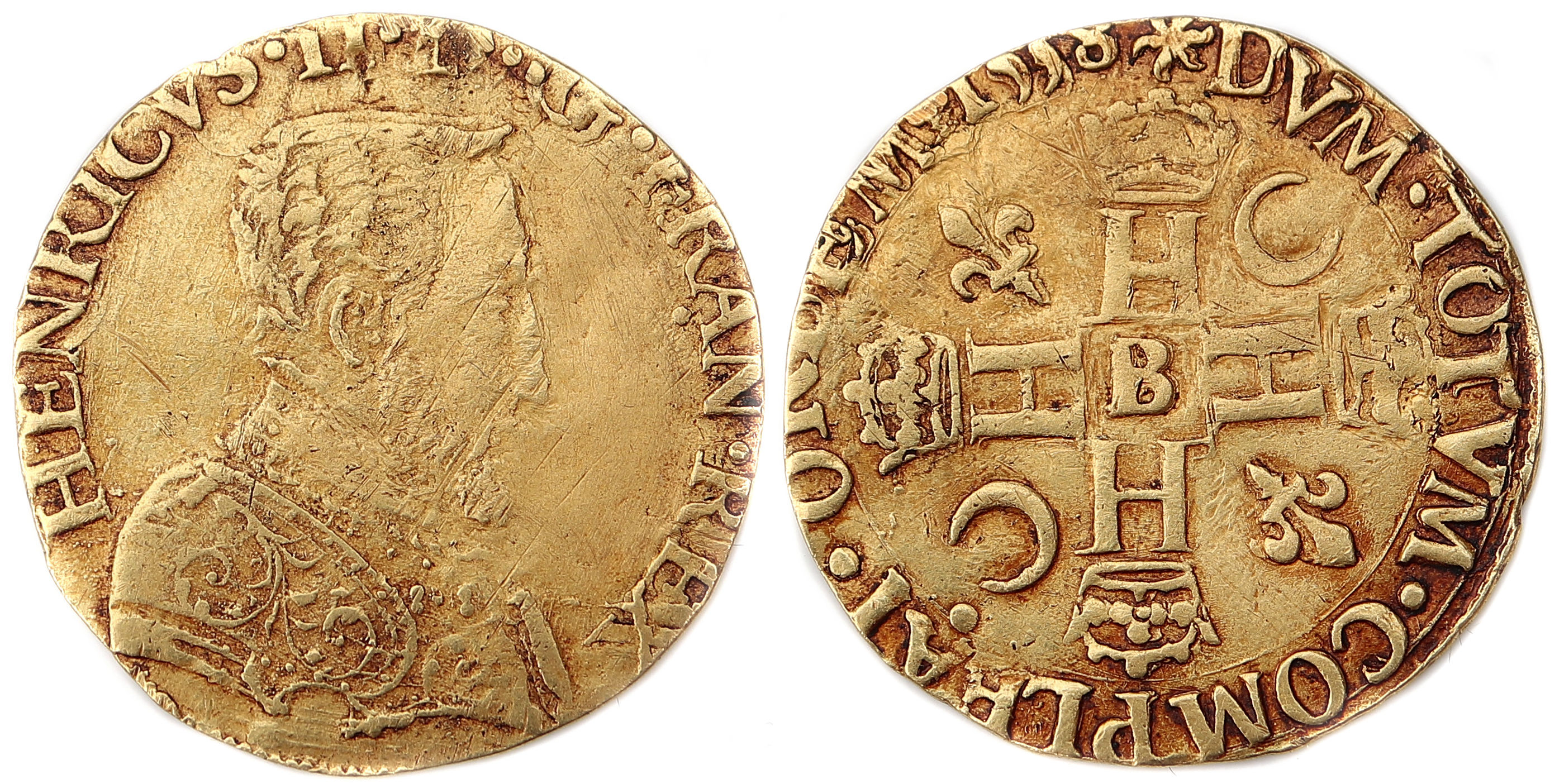 HENRI II HENRI OR 1558 ROUEN
