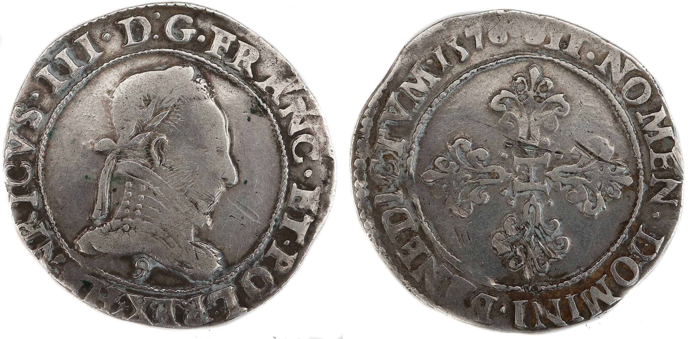 HENRI III-FRANC-1576-RENNES