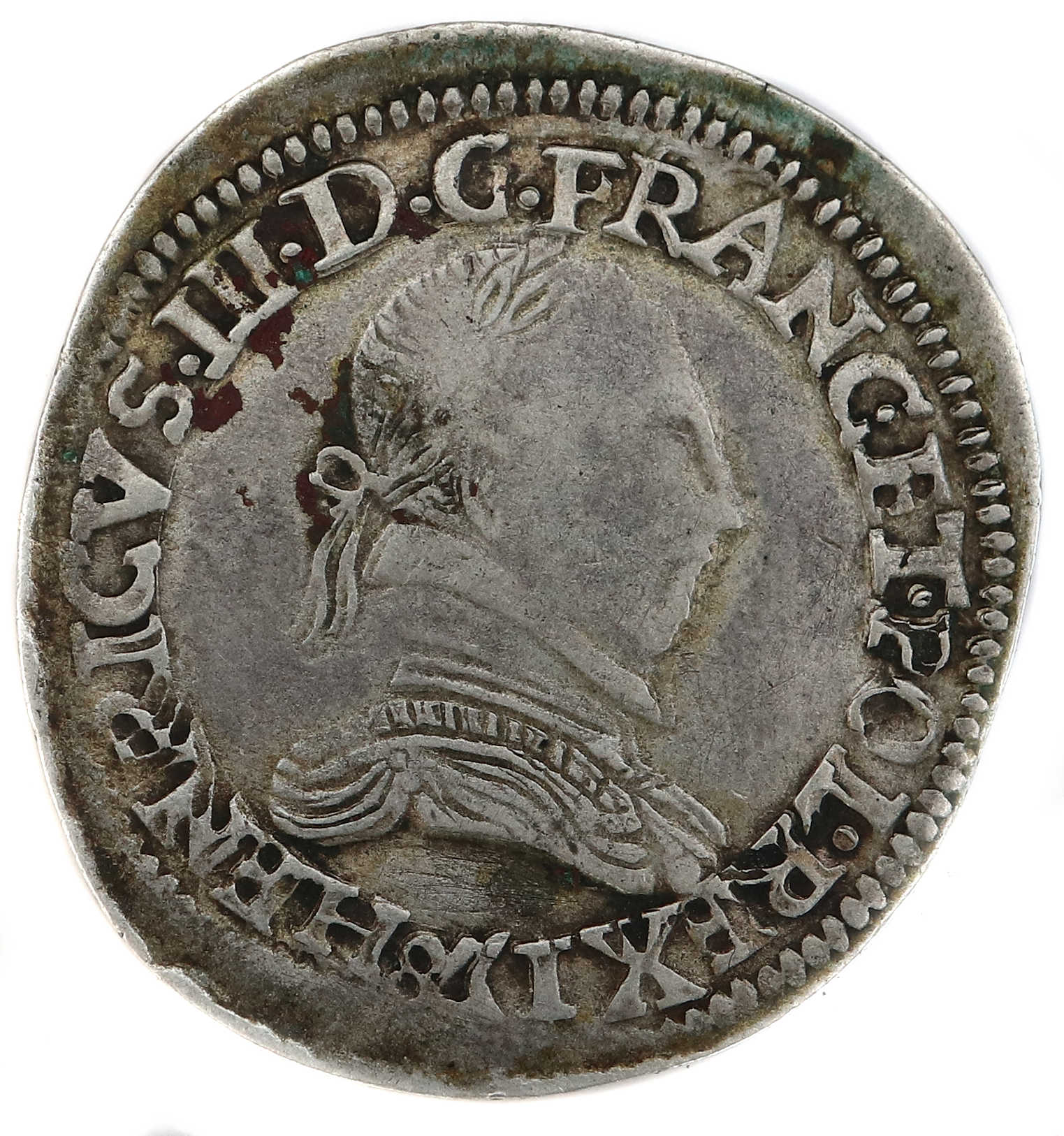 HENRI III-FRANC-1578-faux-droit