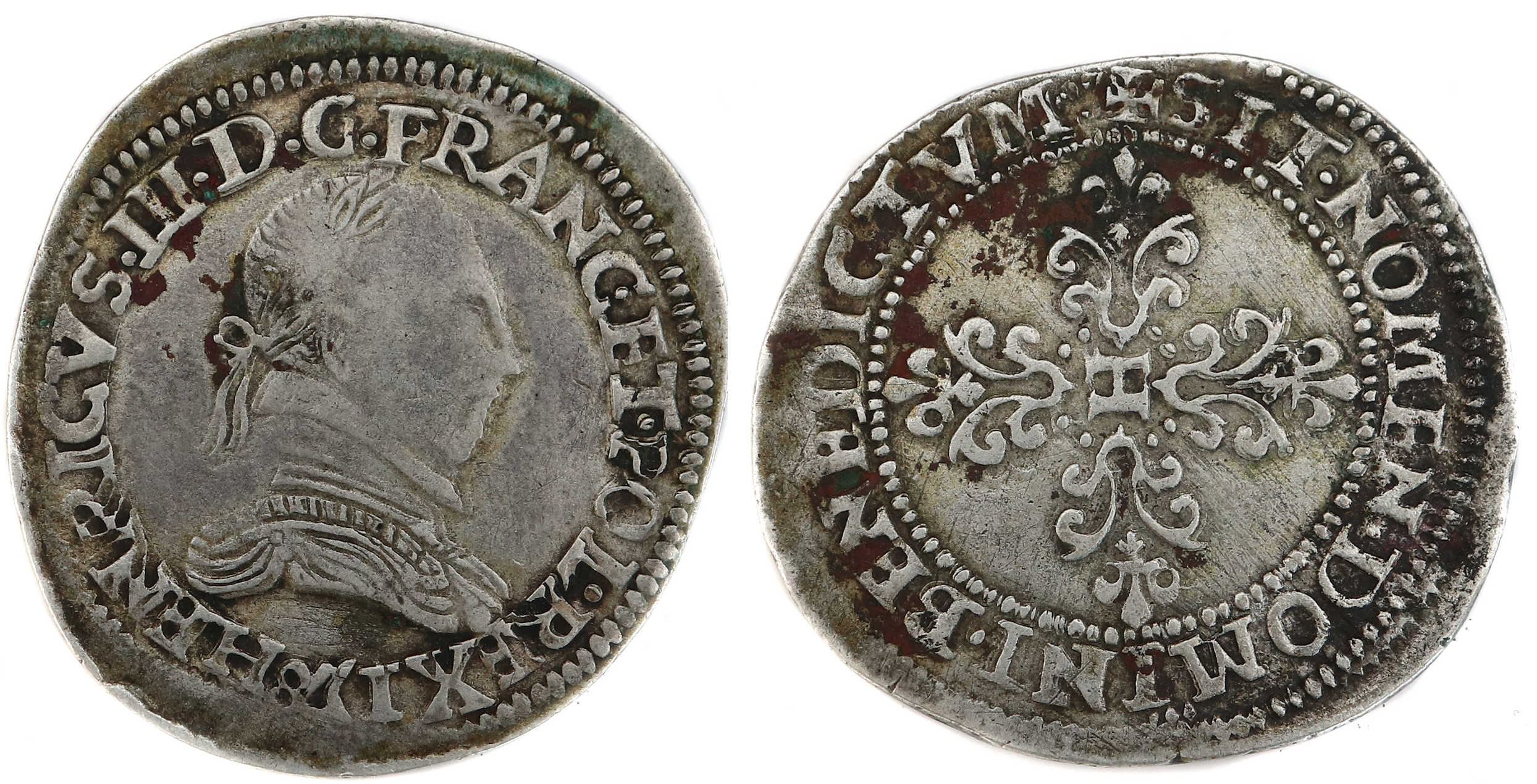 HENRI III-FRANC-1578-faux