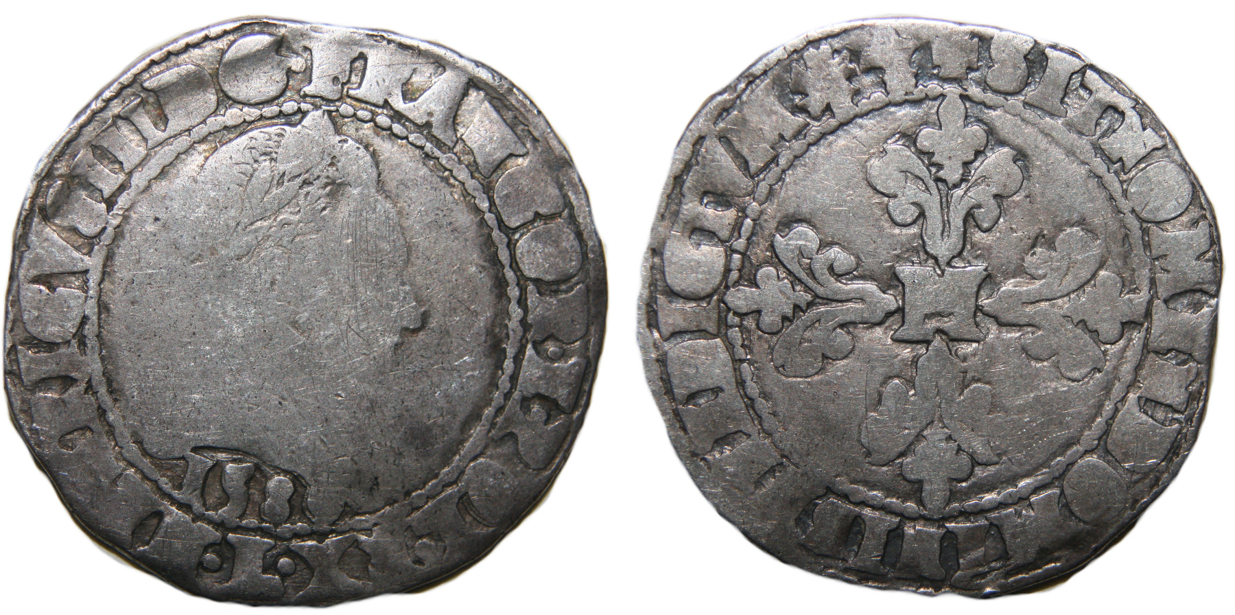 HENRI III-FRANC-1580-BAYONNE