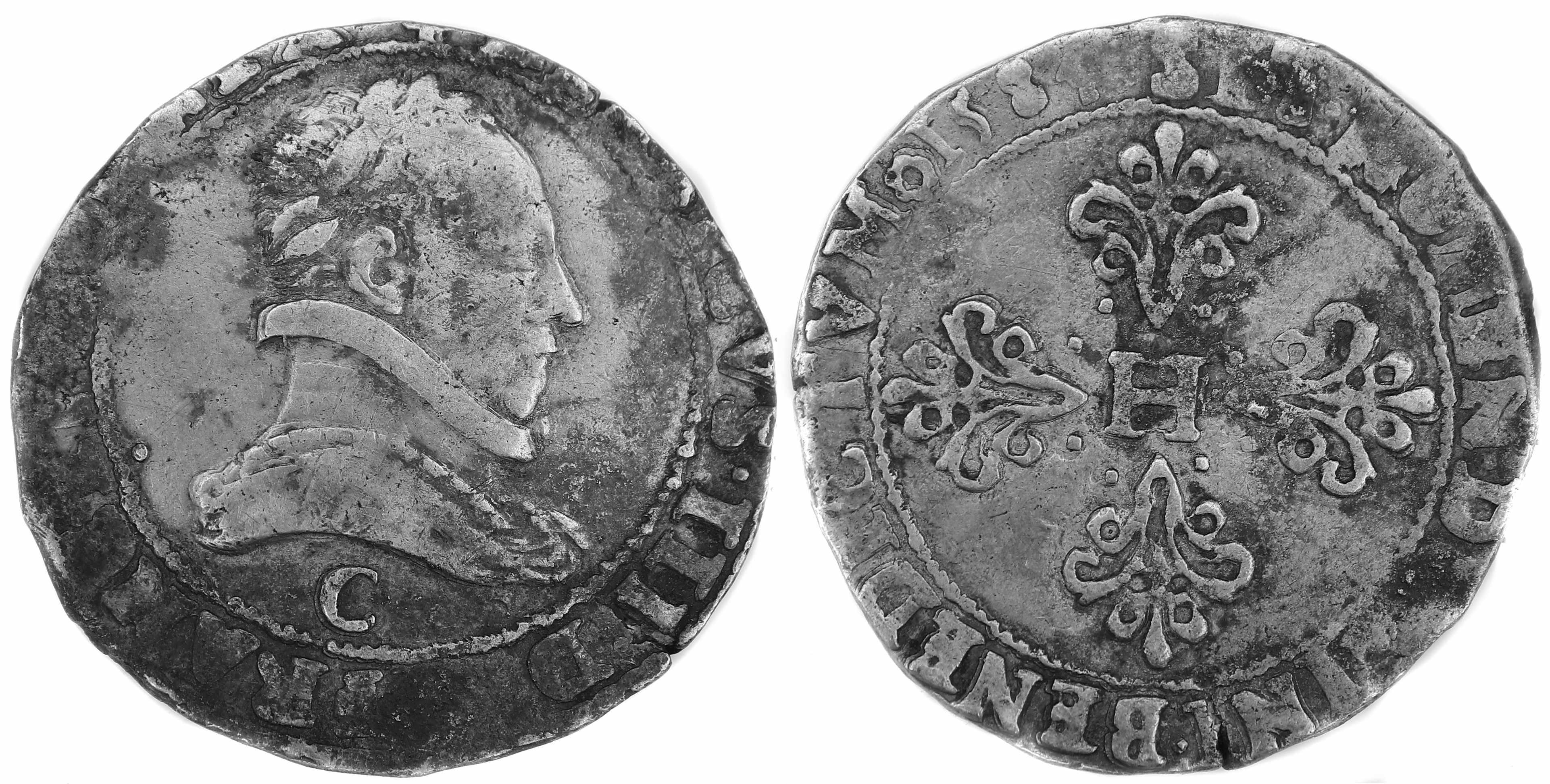 HENRI III-franc-1584-st lo