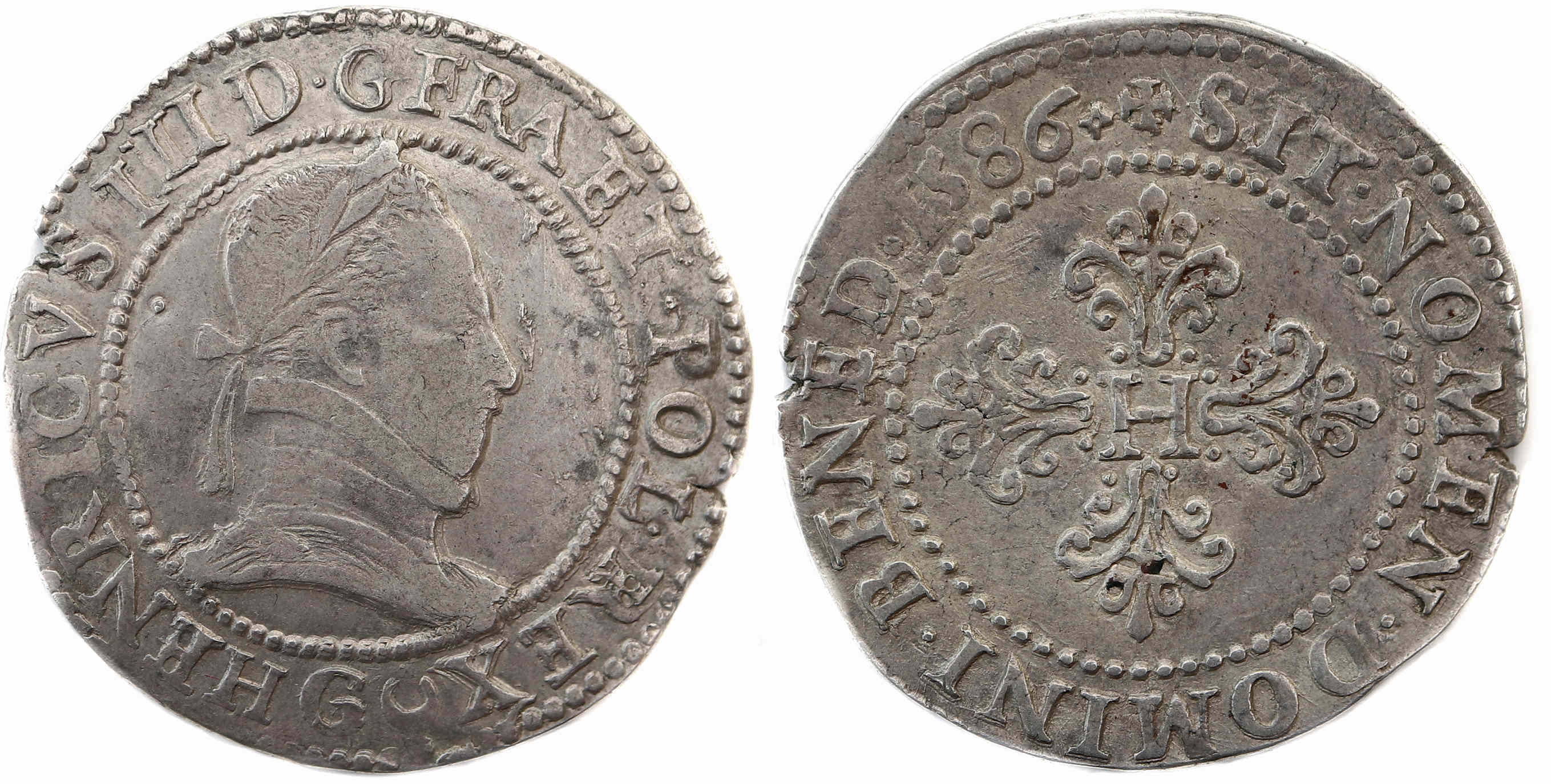 HENRI III LA LIGUE FRANC 1586 POITIERS