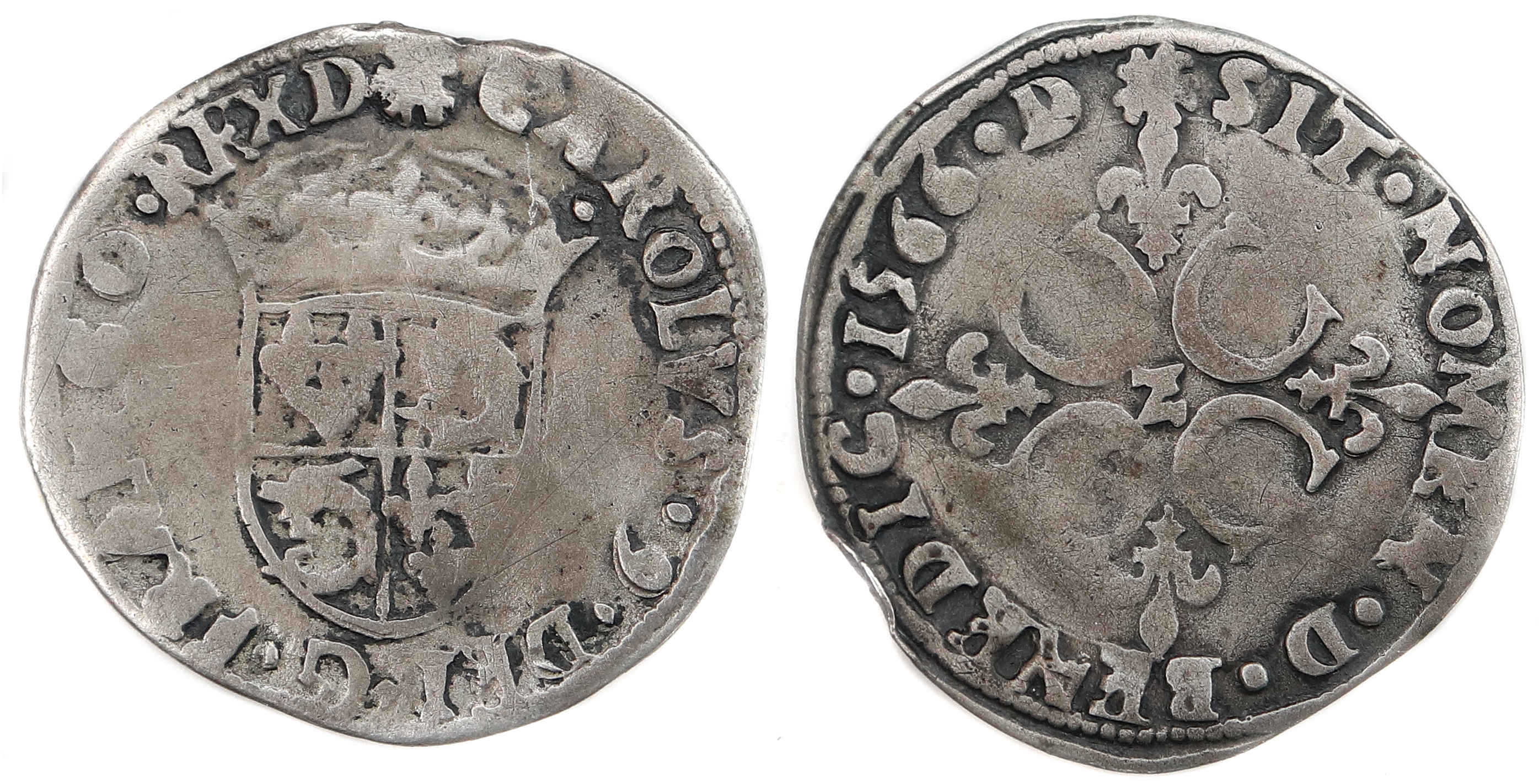 CHARLES IX SOL PARISI 1566 GRENOBLE