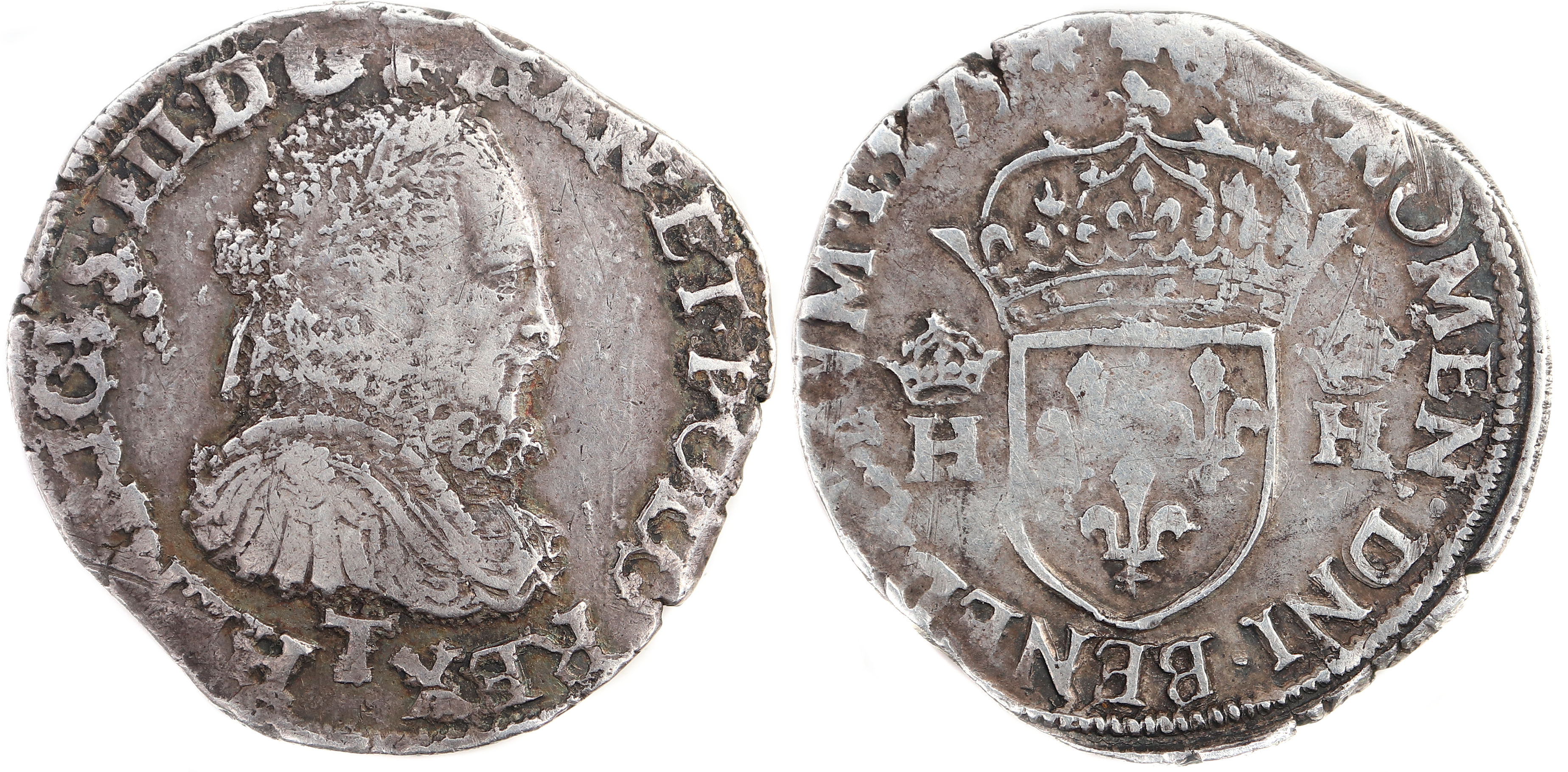 HENRI III TESTON 1575 NANTES