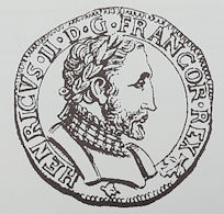 HENRI II TESTON BUSTE LAURE 2"me type